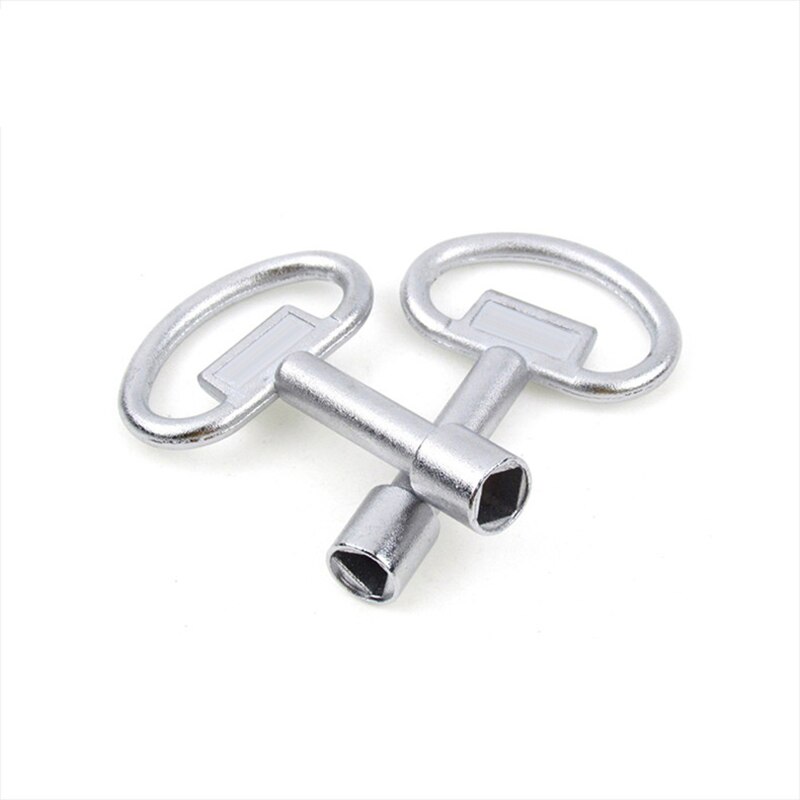 1PCS HSR/Metro Trains Triangle Key Lock Elevator Door Key Multifunction Electric Cabinet keys Universal Cross Key Trash Bin Key