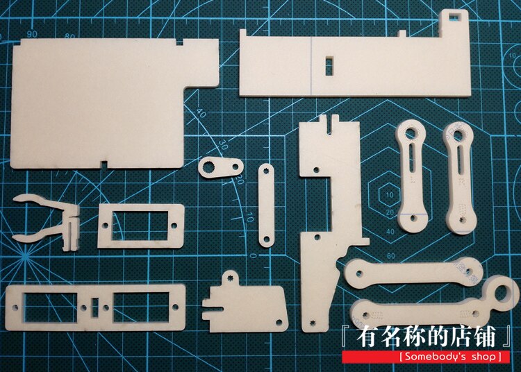 Arduino Plotclock robot kit drawing program acrylic arm