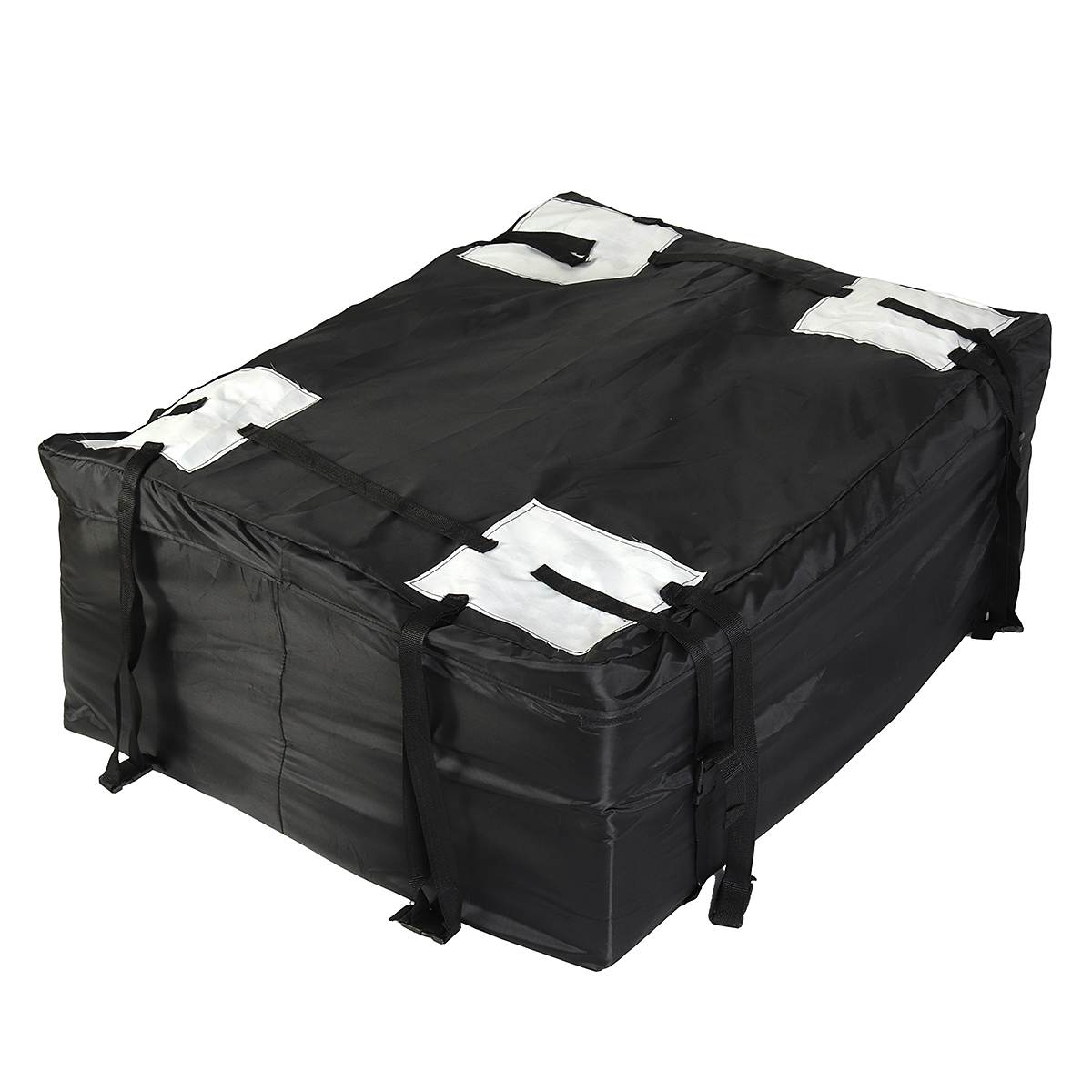 Universal Luggage Bag Waterproof Roof Top Carrier Cargo Luggage Travel Bag for Vehicles with Roof Rails 109x86x43cm