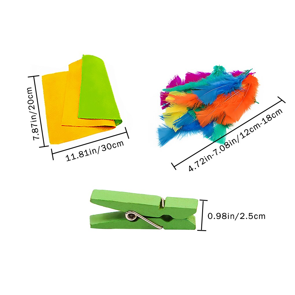 I bambini Fatti A Mano Materiali Artigianali Impostare il Colore Brillante Cornici E Articoli Da Esposizione Dei Bambini Educational FAI DA TE Set Colore Casuale