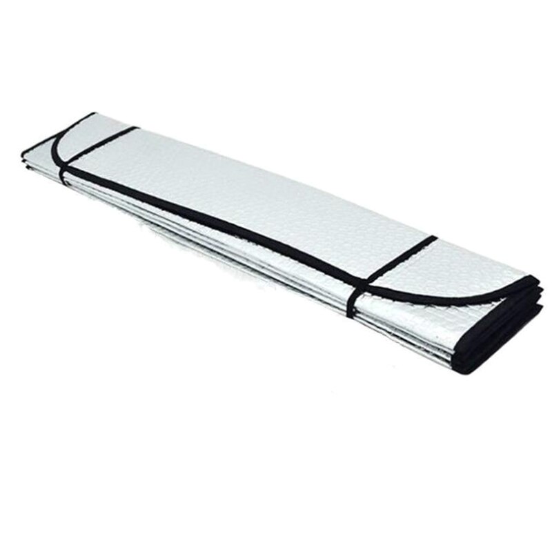 Foldable Aluminum foil Large Size Sun Shade Truck Van Car Windshield Visor Block Cover 220cm*80cm