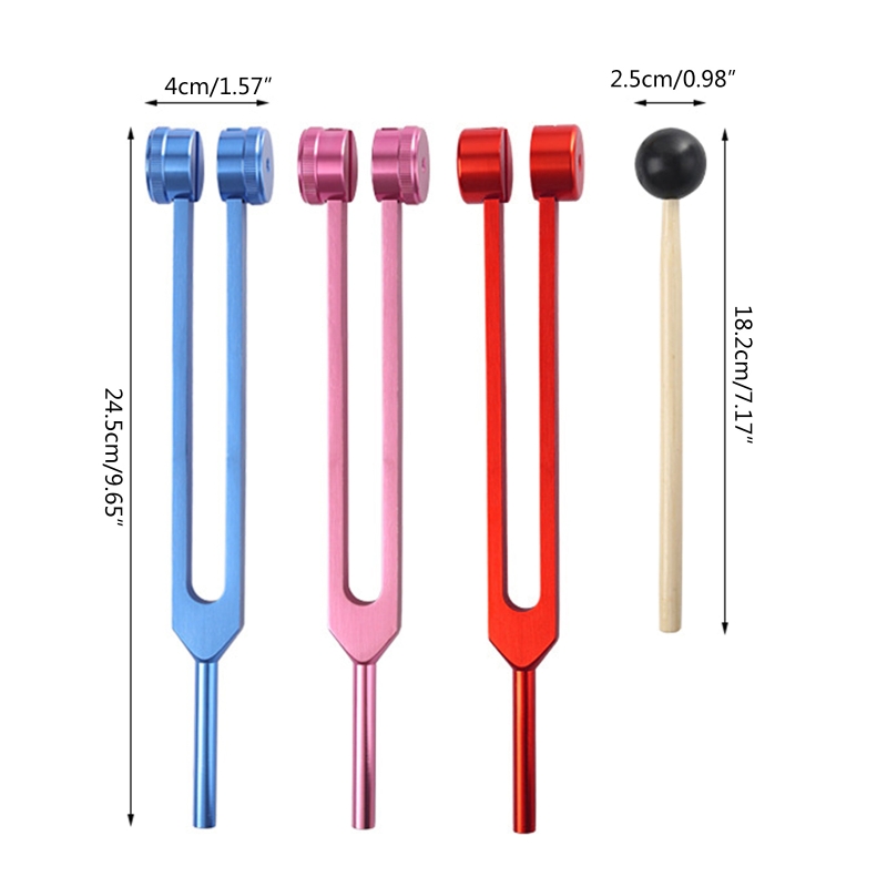 128 Hz Medic-Grade Tuning Fork Instrument Stainless Steel Tuning Fork 21.5cm