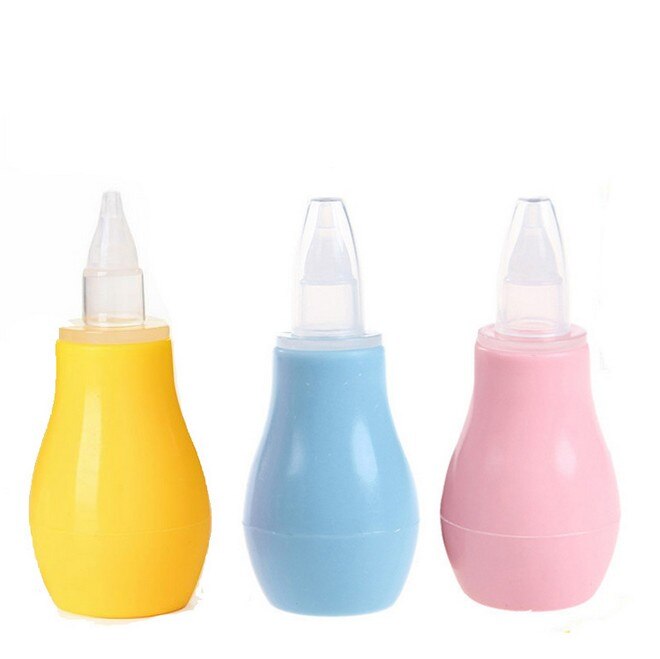 Newborn Baby Safe Nose Cleaner Vacuum Suction Nasal Mucus Runny Aspirator Inhale