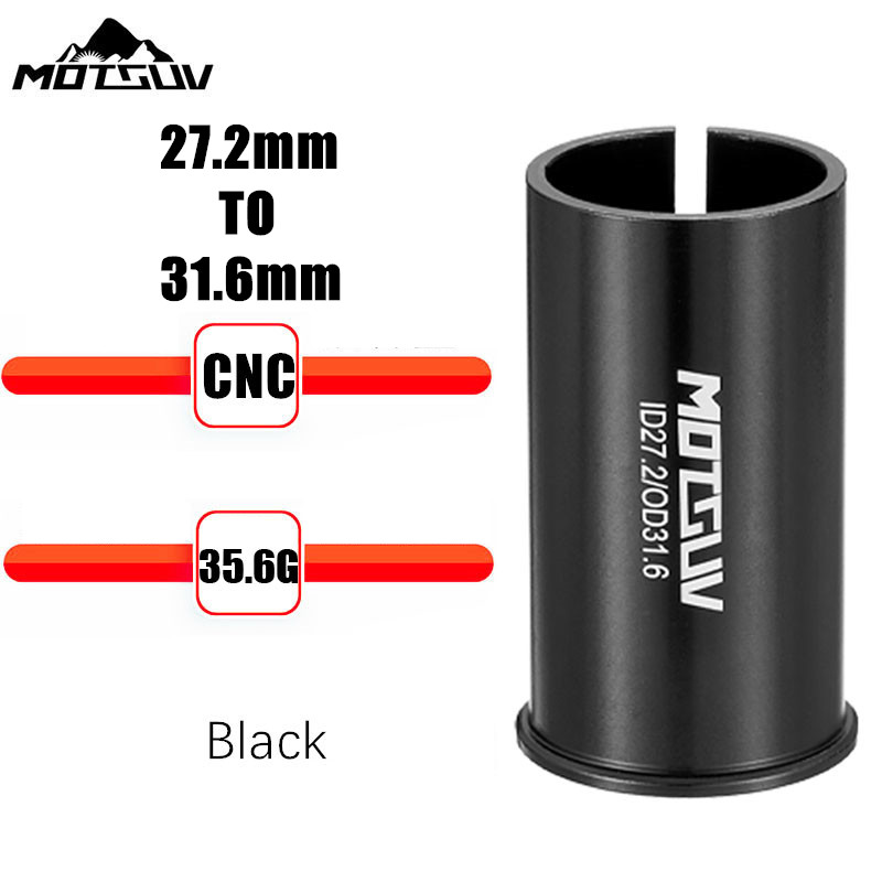 MOTSUV Fahrrad Sattelstütze Adapter Legierung Hülse Konvertieren Sattelstütze Rohr Konvertierung Adapter 25,4 27,2 28,6 30,4 30,8 31,6 33,9 34,9mm: Grün