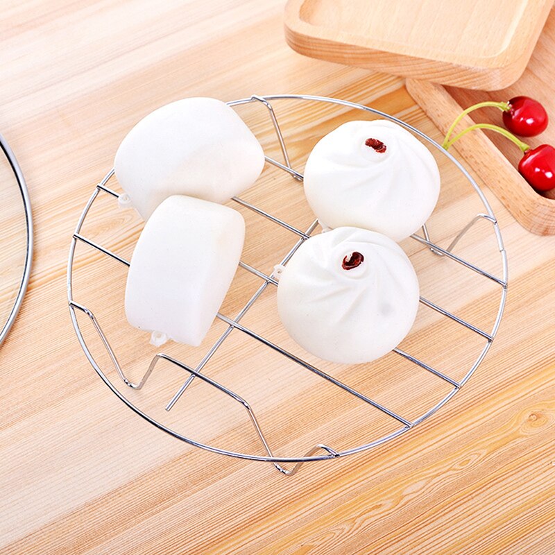 Nonstick Cake Cooling Rack Round Baking Stainless Steel Wire Cooling Grid Cookies Biscuits Bread Tray Bakeware Tools Metal