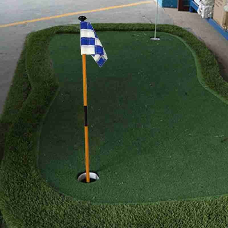 81cm baghave praksis golf hul pole cup flag stick golf putting green flagstick golf flag og flagstang golf hul