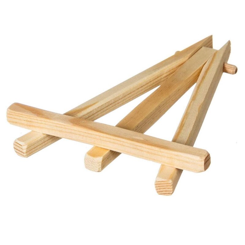 Solid Wood Display Easel, Mini Easel, Desktop Stand, Used for Canvas, Children'S School Crafts, Activity Logo Photos