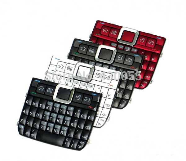 White/Black/Red/Grey Housing Home Function Main Keypads Keyboards Buttons Cover For Nokia E71 ,