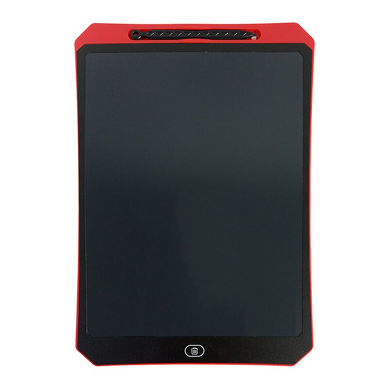 LCD Blackbord 15 Inch Smart Digital Drawing Electronic Chalkbord Energy Handwriting Drawing Message Writing Board Children: Red