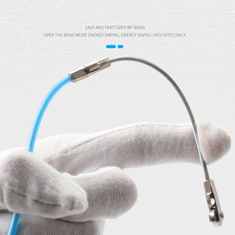 5/10/15/20/25/30m Cable Puller Electrical Wire Fish Tape Cable Wire Puller Lead Device Construction Electrician Tools