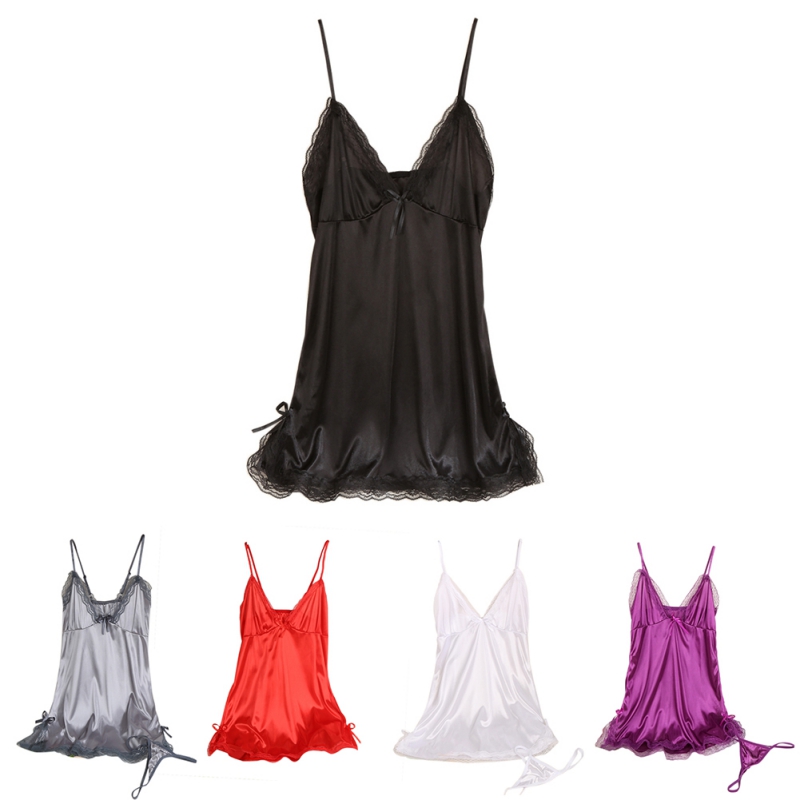 Zwangere Vrouwen Sling Kant Nachtkleding Vrouw Sexy V-Hals Nachthemd Sexy Nachthemd Veterzijde Comfortabele Nachtkleding
