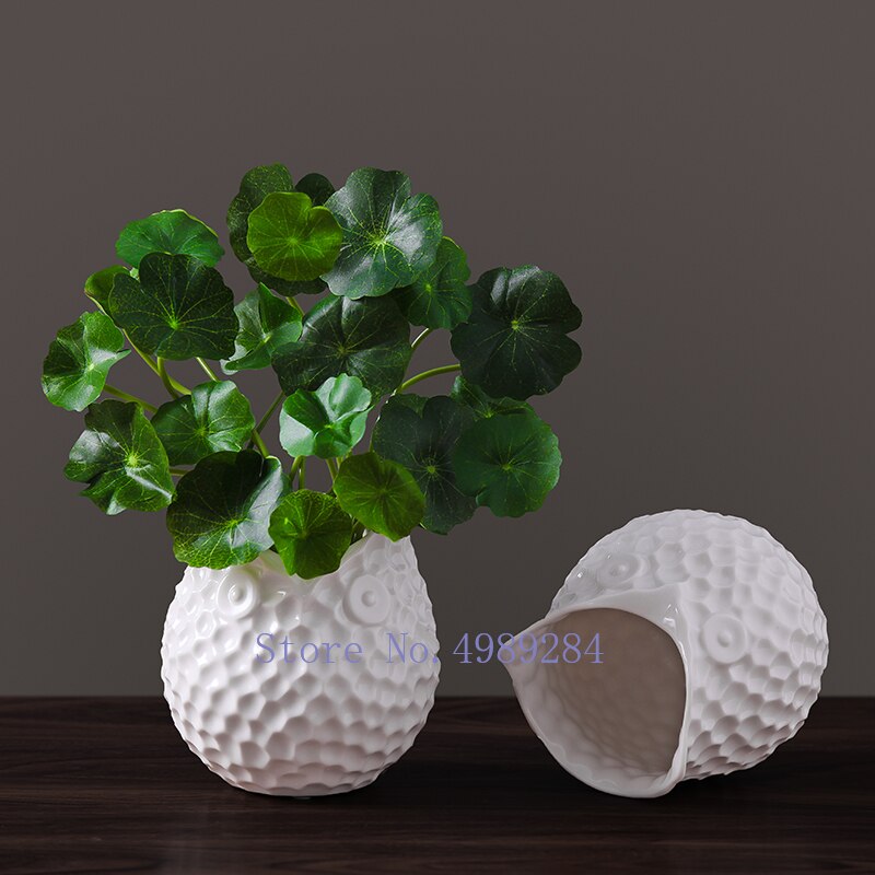 Nordisk keramik ugle vase blomsterarrangement tilbehør moderne hjem stue bordplade dekorationer hydroponics