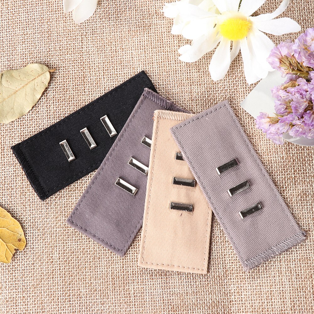 Unisex Waist Band Pant Extender Belt Tight Trousers Jeans Skirts Maternity Button Hooks Washable Gadgets Garment Accessories