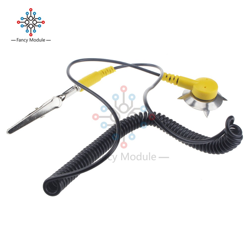 Anti-Static Coil Cable Anti Static ESD Mats Grounding Point Cord