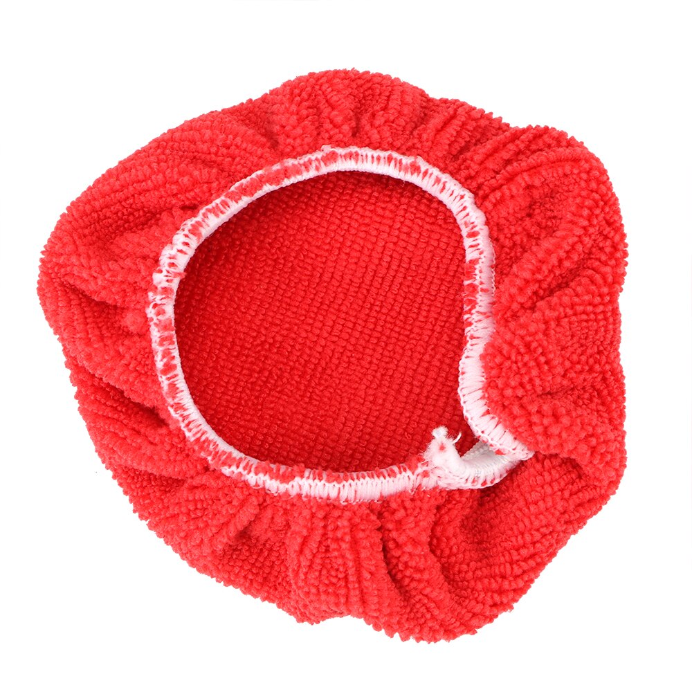 Window Scraping Mist Eliminator Microfiber Car Window Cleaner Telescopic Window Glass Cleaner Car Windshield Cleaning Brush: Red towel head