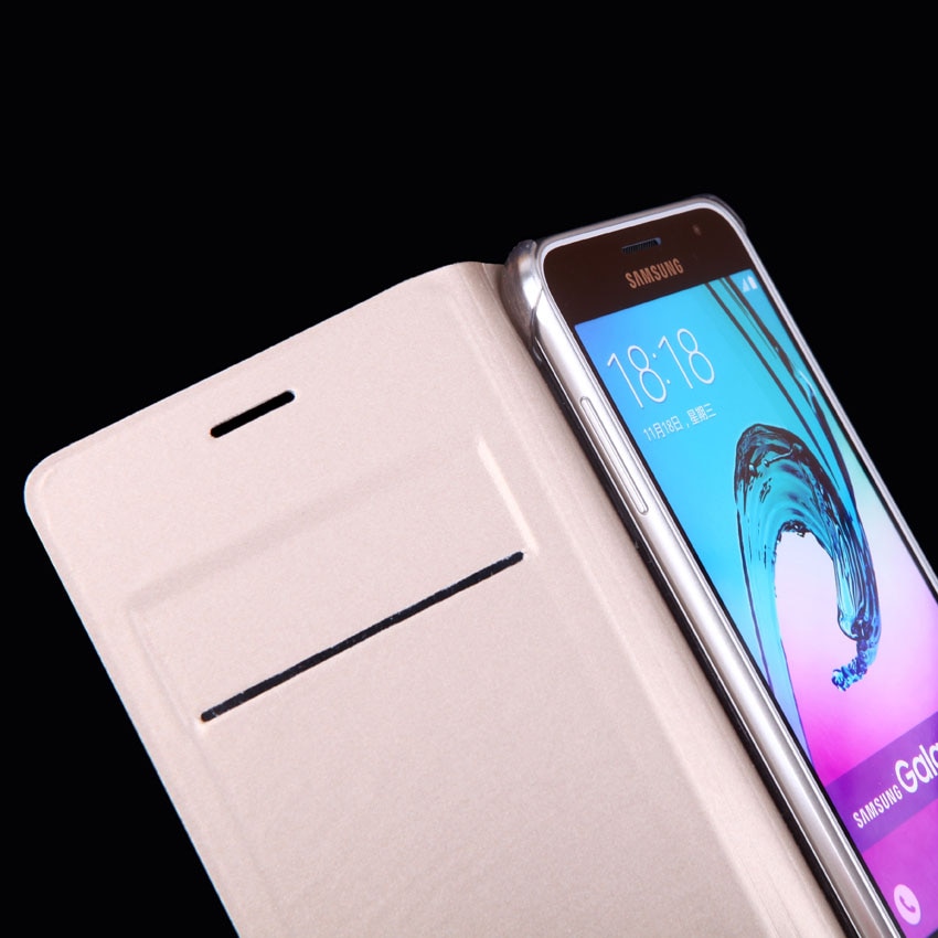 Flip Cover Wallet Leather Phone Case For Samsung Galaxy J3 GalaxyJ3 J 3 SM J320 J320F J320H J320FN SM-J320F SM-J320FN