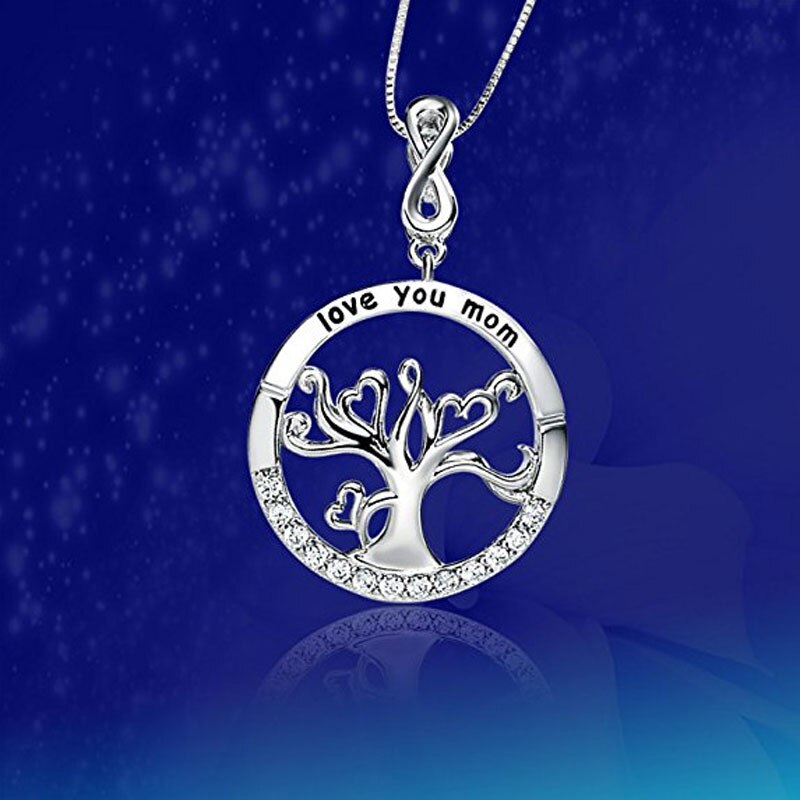 Boom Van Het Leven Vrouwen Ketting Voor Mama Liefde Je Moeder Boom Hanger Ketting Sieraden Ideeën Voor Moeder Verjaardag