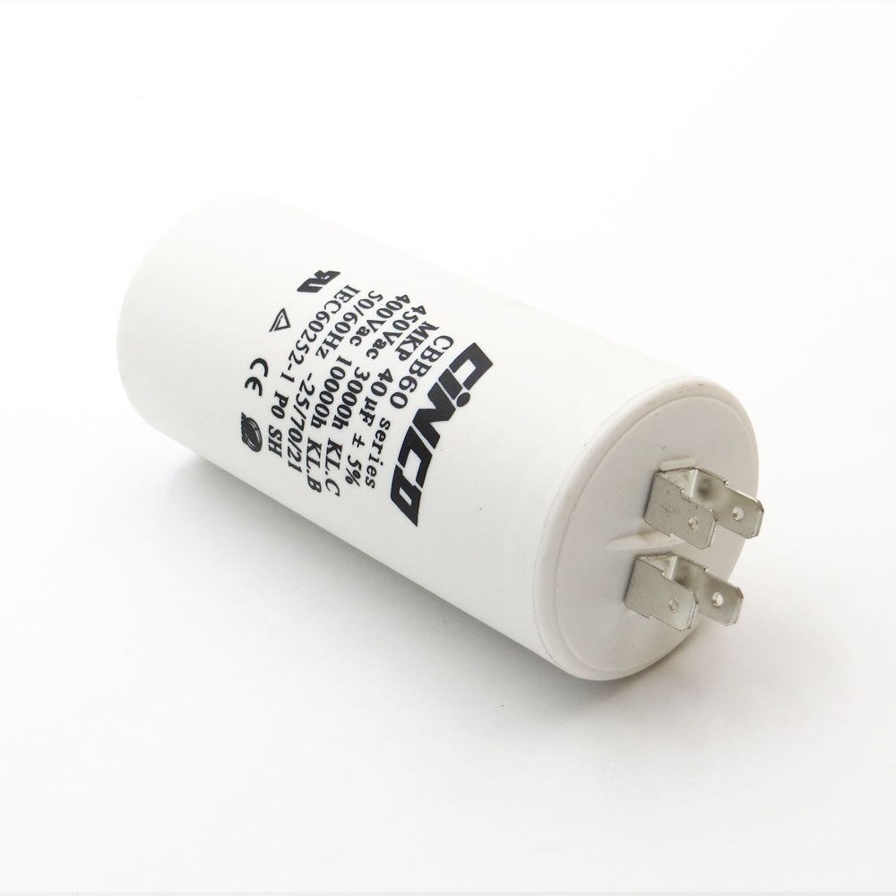 CBB60 Betriebskondensator 40uf 450VAC - Für Waschmaschinen & Pumpen