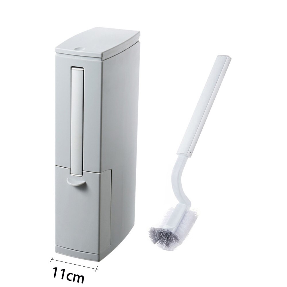 Smalle Afvalemmer Vuilnisbak Wc Borstel Set Badkamer Plastic Vuilnisbak Keuken Huisvuilemmer Prullenbak Huishoudelijke Schoonmaakmiddelen Gereedschappen: Ljt-3 Grey 11cm