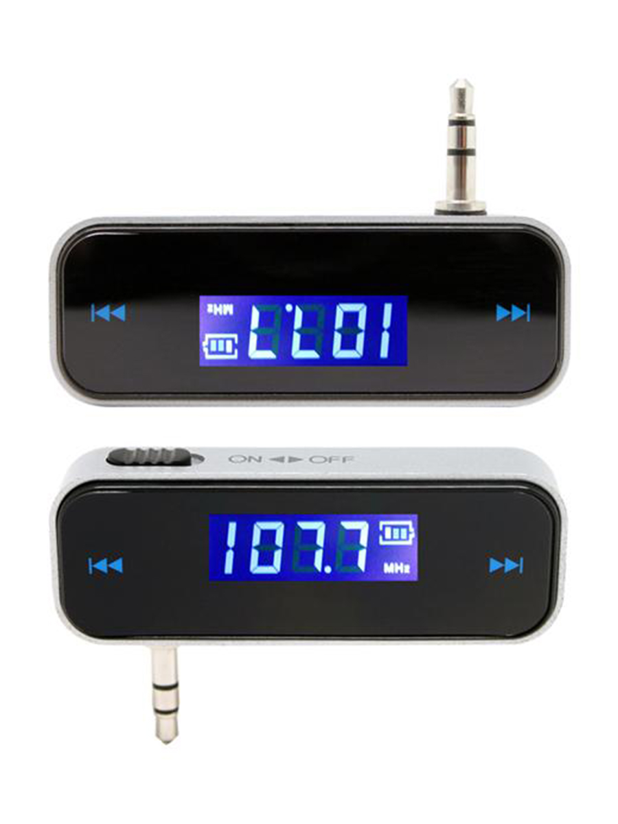 Car Kit In-car Music Audio FM Transmitter Modulator Wireless LCD Display FM Transmitter Modulator Mini 3.5mm For Mobile Phones