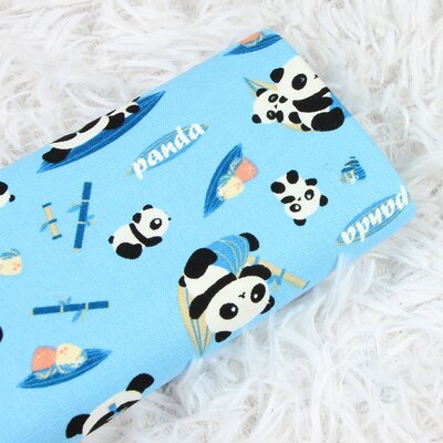 110x45cm Thick cotton fabric by Yard Animal Panda printed Cloth Handmade Sewing Bag Patchwork Material Accessories Home Textile: Cotton Fabric 3