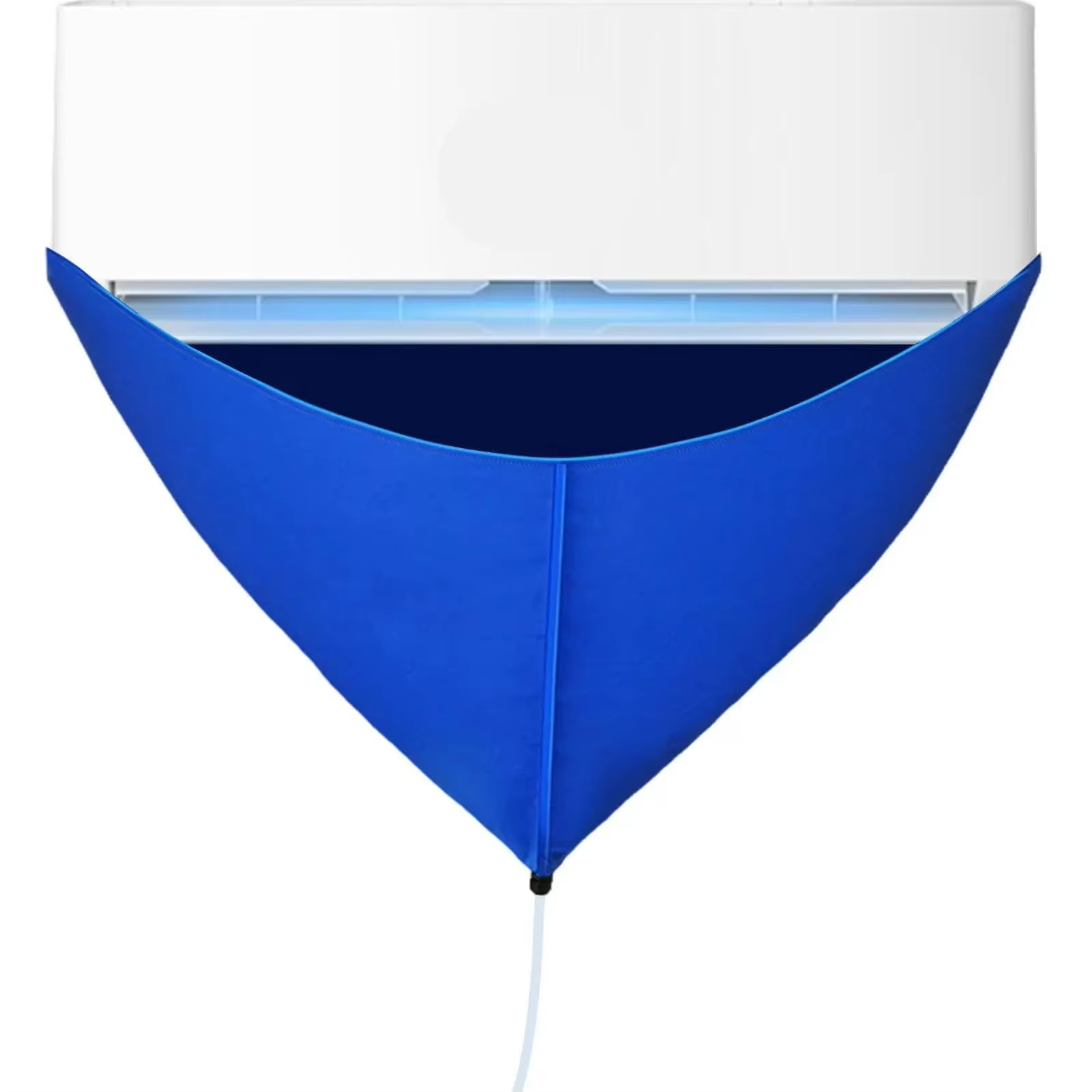 Kit de cubierta de limpieza de aire acondicionado, bolsa de limpieza a prueba de agua y suciedad para herramientas de limpieza de aire acondicionado montadas en la pared del hogar