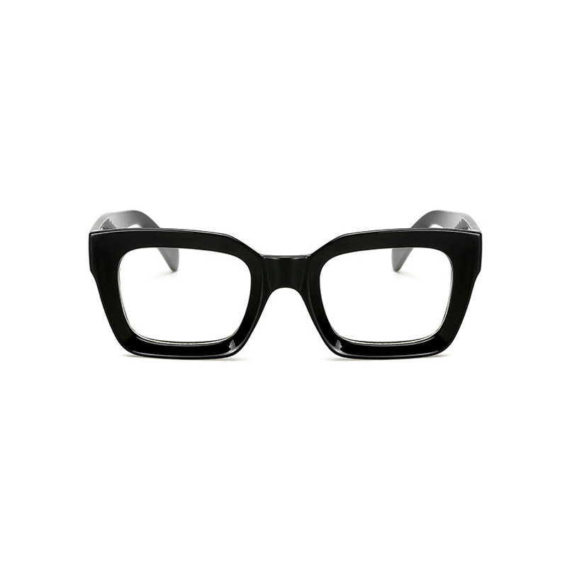Iboode Oversized Vierkante Brilmontuur Vrouwen Mannen Trendy Big Frame Brillen Frames voor Dames Optische Bril oculos vrouwelijke