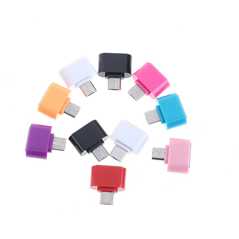 5PCS/set Micro USB To USB OTG Adapter Cable Mini Extension Adapter Converter Plug And Play For Android SmartPhone