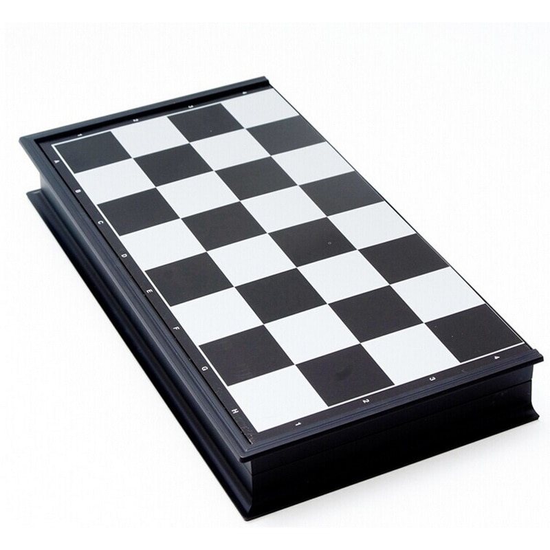 Chess Set For Chess Game Pieces Chess Magnetic Board Folding Plate Large Gold Silver Magnetic Reinforcement
