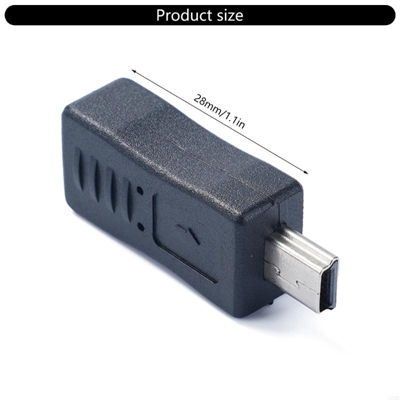 G8DF tragbarer Typ-C zu Mini-USB-Adapter für Digitalkamera MP3-Player