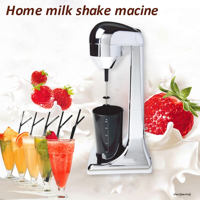 Commercial Single-head Milkshake Machine Household Milk Cap Machine Mixer Milk Cappuccinos Milk Frother Ice Cream Foamer Machine