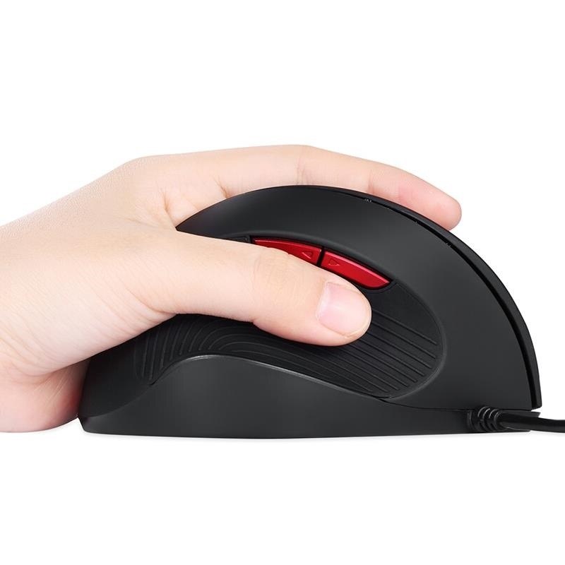 German PERIMICE-518(Wired)/718 2.4GHz USB Wireless Left Handed Ergonomic Vertical Mouse Computer Notebook Mouse