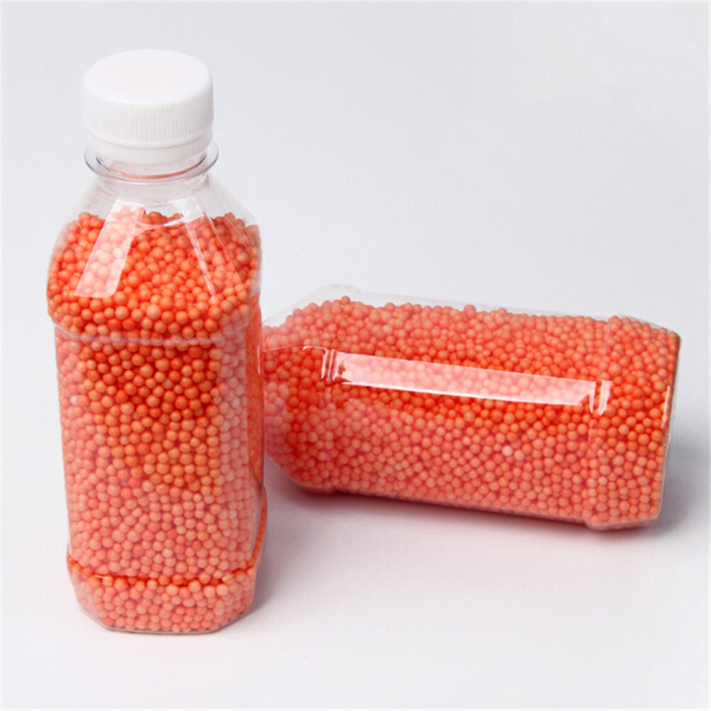 Mini billes en mousse plastique polystyrène | 1 bouteille, Mini billes de perles, bricolage, couleurs assorties, pour décorer les fournitures d'événements et fêtes, décoration: A9
