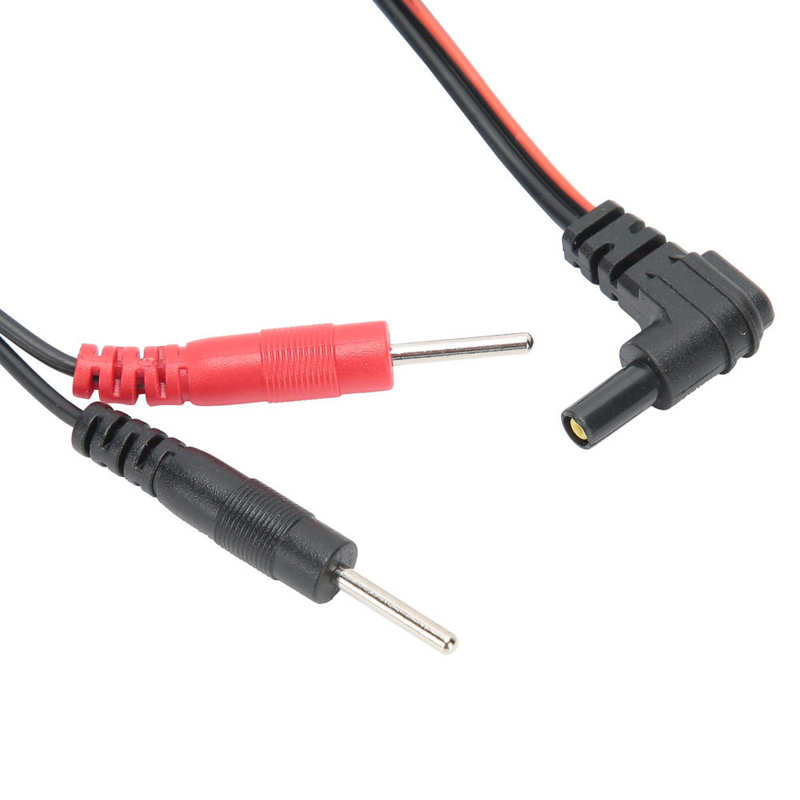 10pcs/lot Replacement Electrode Lead Wires Standard Pin Connection Cables 2.35mm For Tens Ems Massage Digital Therapy Device