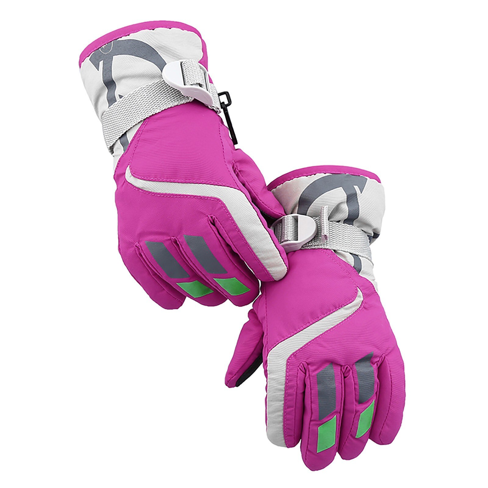 Kinderen Kids Winter Sneeuw Warme Handschoenen Jongens Meisjes Ski Snowboard Outdoor Riding Winddicht Waterdichte Handschoenen Dikker Houden Hand Warm