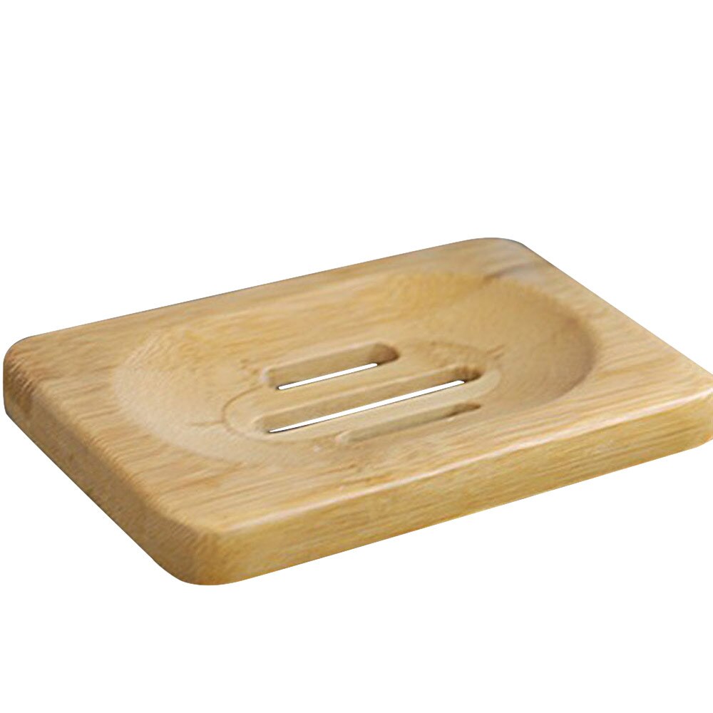 Natuurlijke Hout Zeep Lade Houder Schotel Opslag Bad Douche Plaat Thuis Badkamer Wassen Zeep Houder Organizer