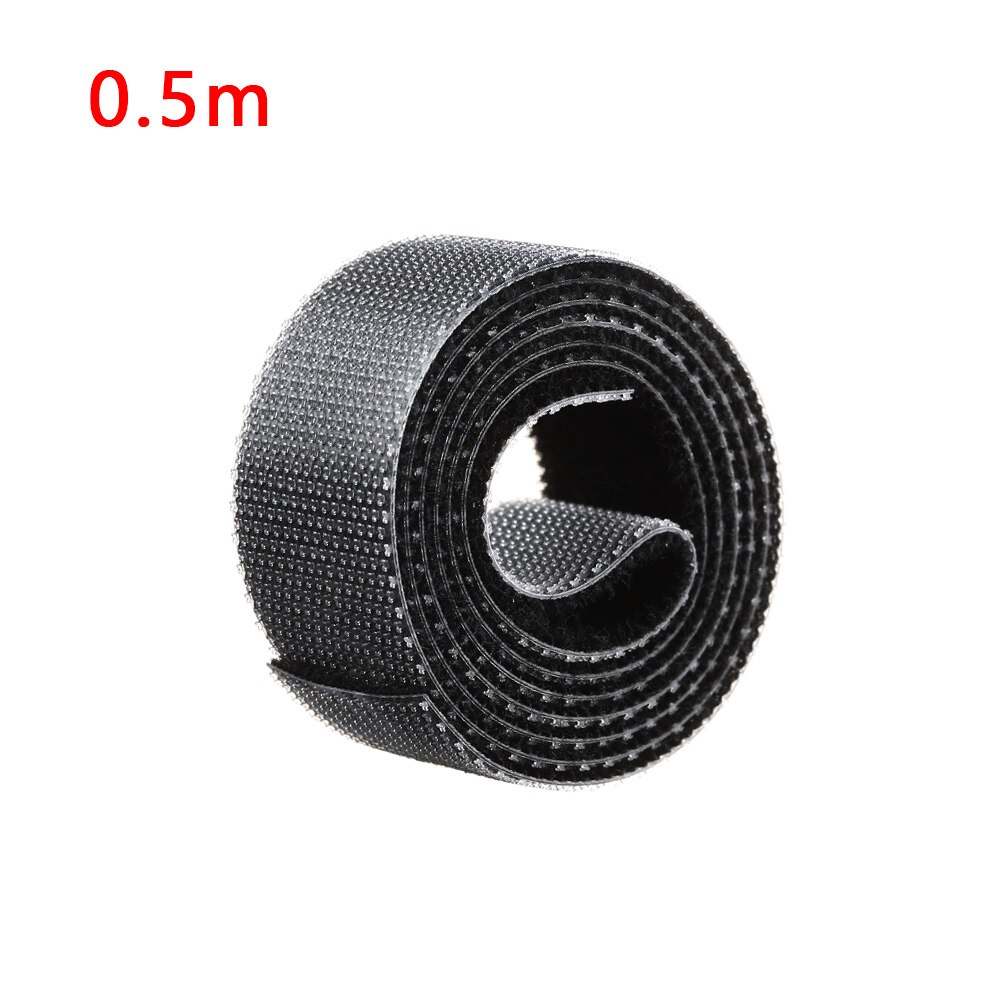 Nylon Strap Cable Cord Organizer Wire Winder Holder Earphone Mouse USB Cable Fastener Management Wire Protector: 0.5M