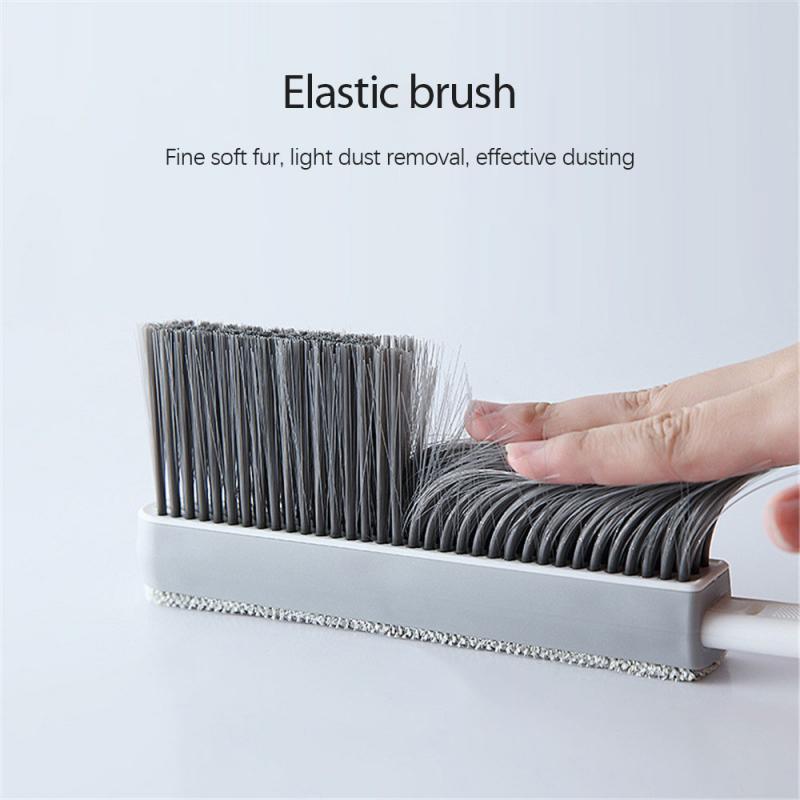 Retractable Double-sided Dusting Brush Long Handle Sweeping Bed Brush Gap Multifunctional Household Bedroom Sofa Cleaning Brush
