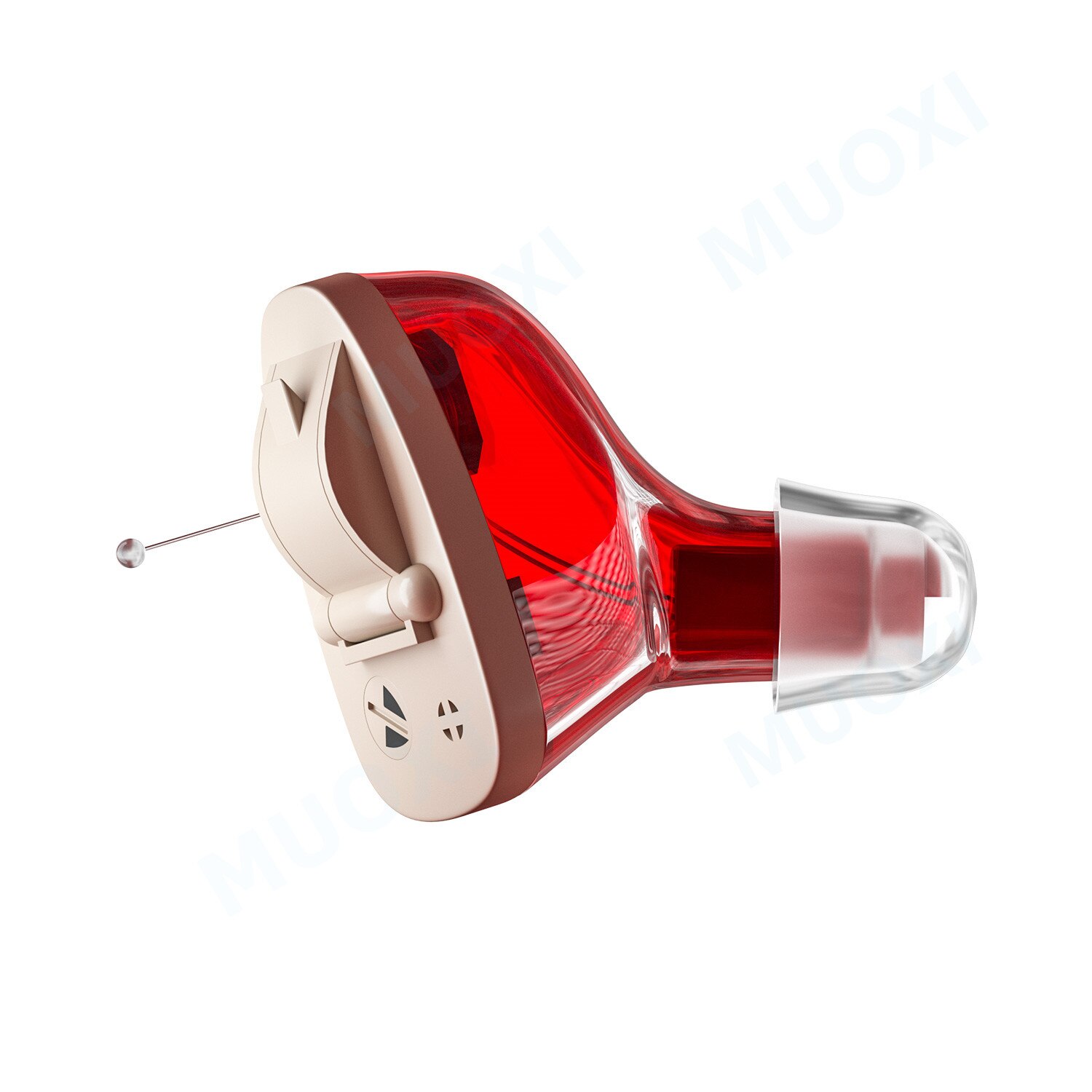 Trådløse høreapparater mini cic usynligt høreapparat lydforstærker ørehørelse bærbar