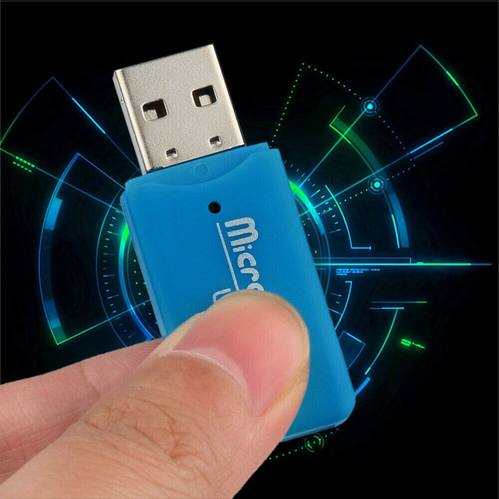 Micro usb 2.0 hukommelseskortlæser usb adapter til micro sd kort tf kortlæser