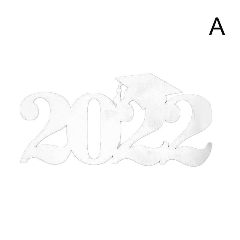 Senior 2022 Graduation Decoration Graduation Party Photo Decoration Prop V3V5: White
