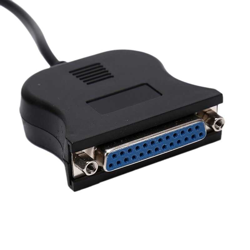 One 120 cm USB 2.0 to 25-pin parallel port printer IEEE 1284 USB to parallel adapter cable