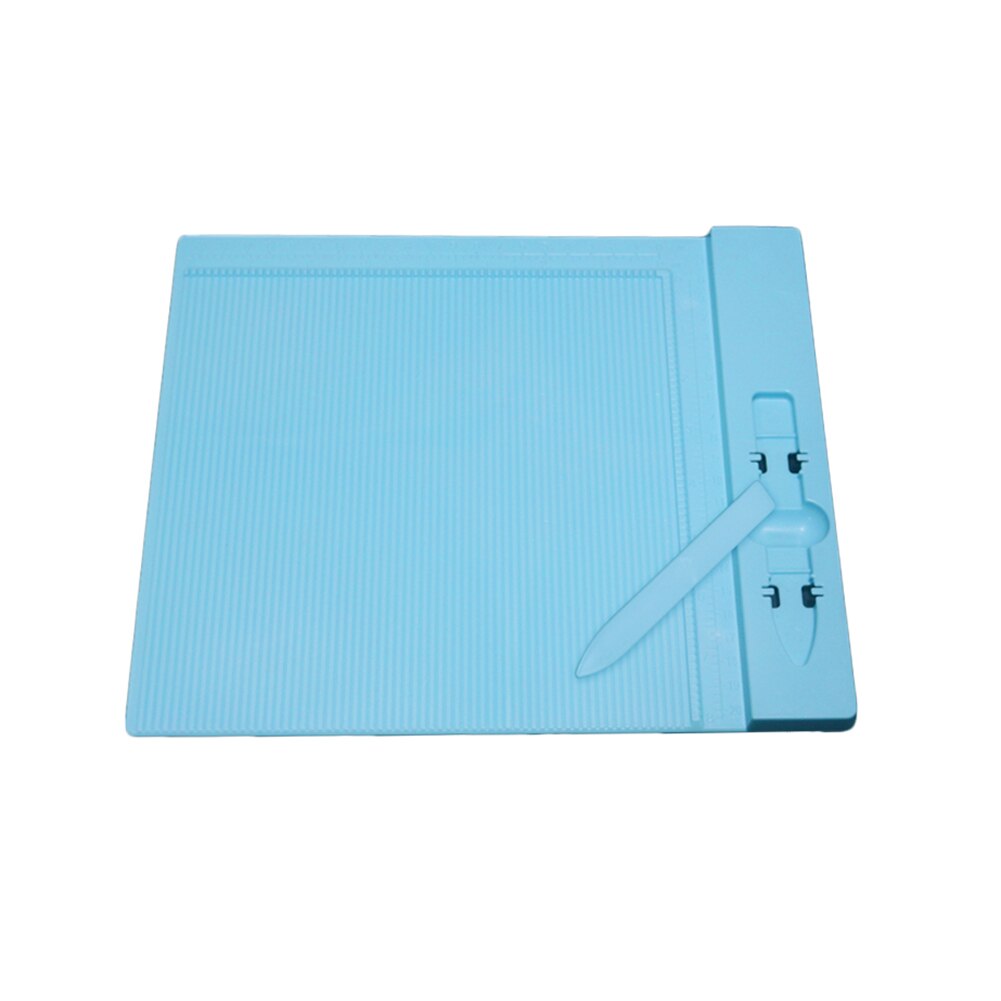 270x230mm Plastic Scoring Board Paper Card Cuting Board Craft DIY Tool with Measuring Grid TY