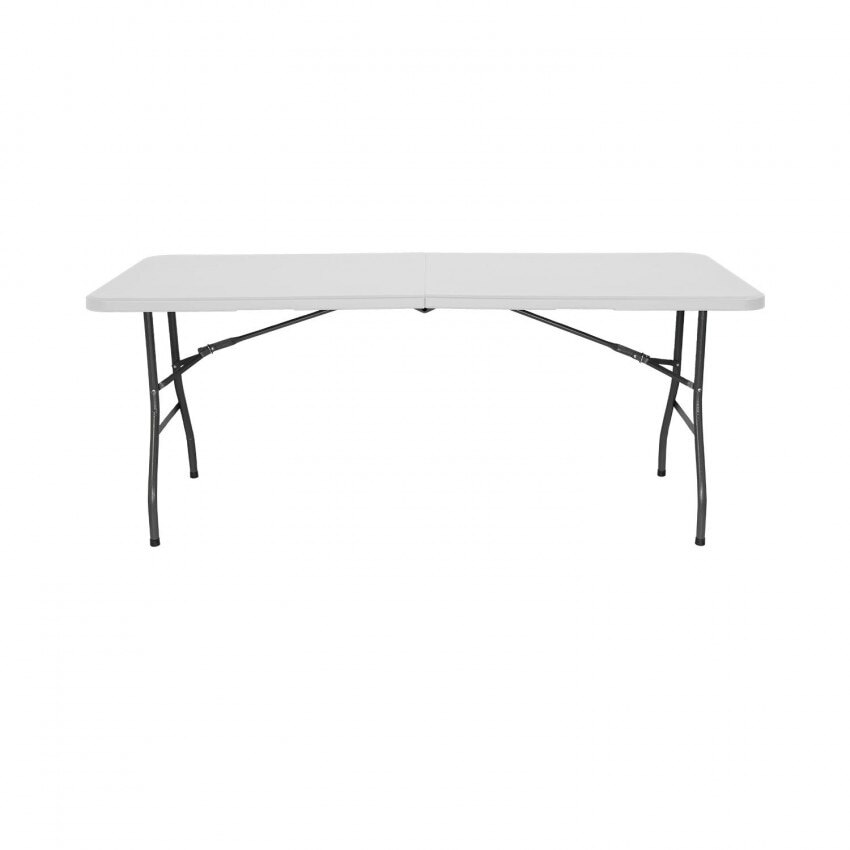 Folding Table 180cm Rectangular white Catering GH91