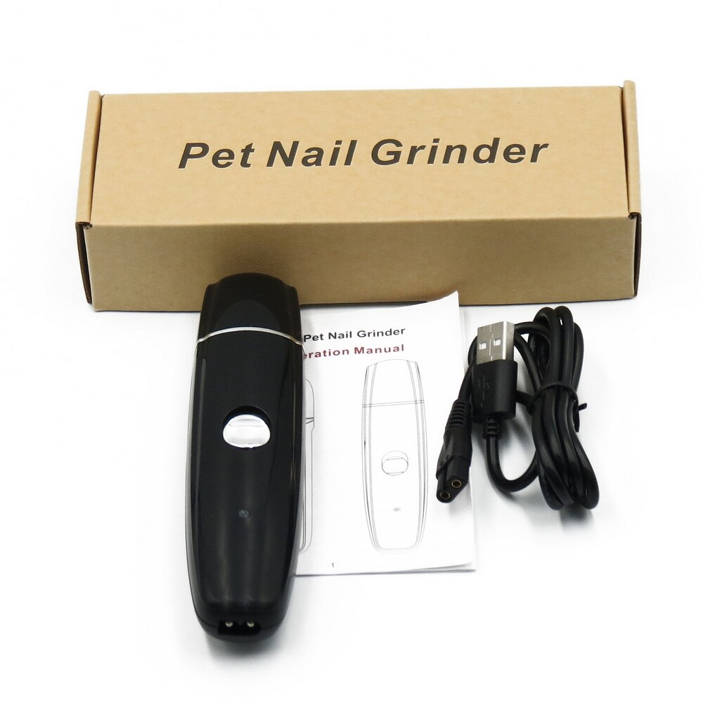 Bærbar elektrisk neglelak hund og kat elektrisk negleklipper automatisk manicure