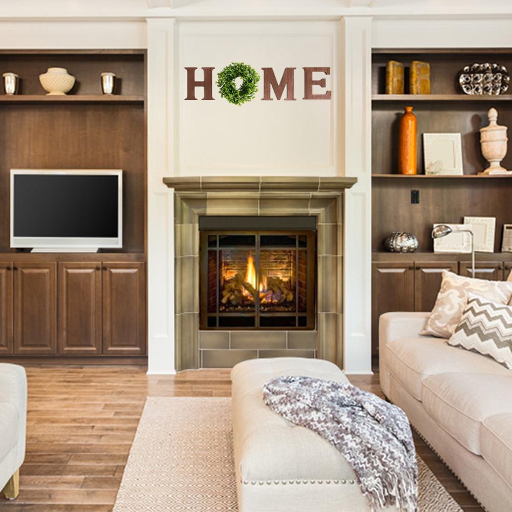 Wooden Letters&quot;Home&quot; for Crafts, DIY Unfinished Blank Wooden Alphabet Letters for Home Sign and Wall Decoration