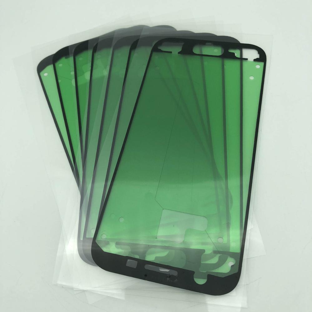 5pcs/bag Frame Sticker for samsung A320 LCD Front Bezel frame fast curing paste for mobile phone repair renovation