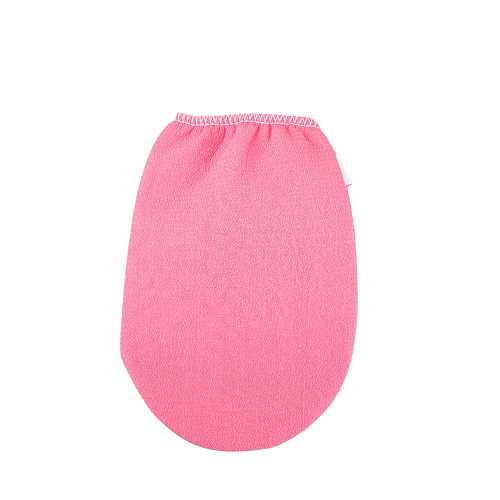 Manopla Exfoliante para Hammam marroquí, guante Exfoliante para la preparación de la ducha, duradero, para masaje corporal y Facial, 1 ud.: B Pink