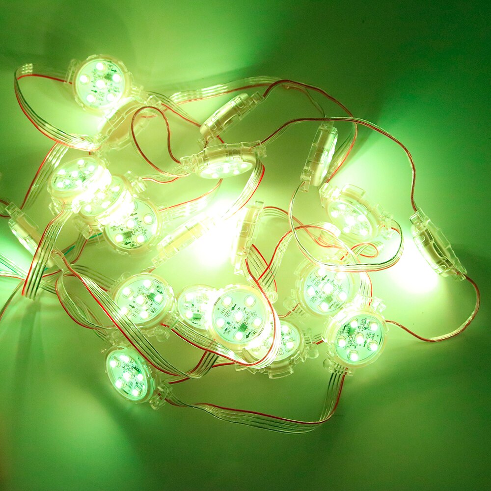 20 stks/partij 40mm DC24V 3535 UCS1903 module Diffuus LED Pixel Module Full Color 6 LEDs RGB adresseerbare led lamp string modules