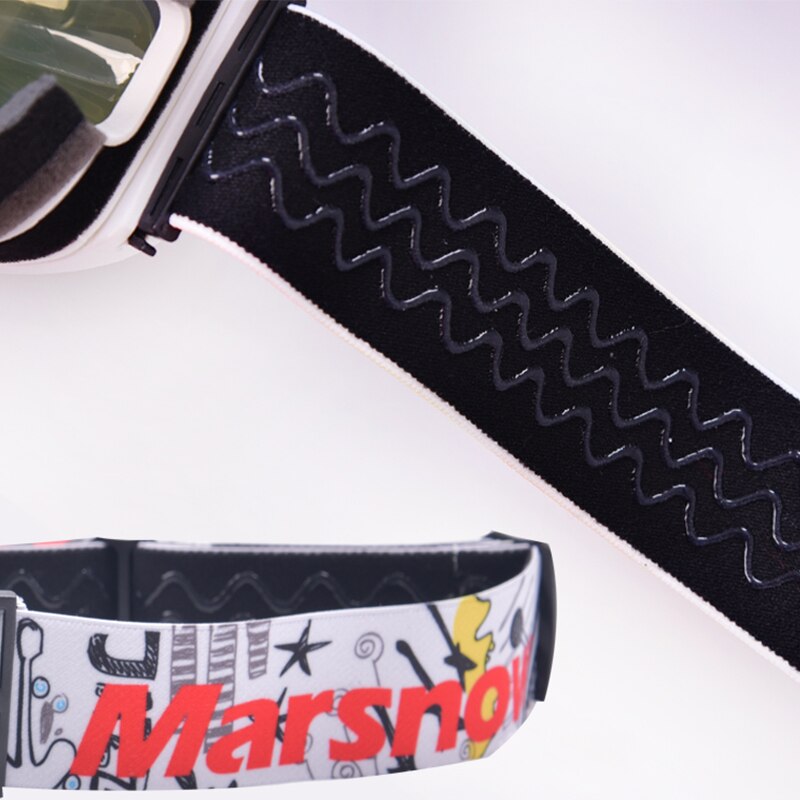 Marsnow Skibrille Doppel UV400 Anti-Nebel-Ski Objektiv Maske Brille Skifahren Männer Frauen freundlicher freundlicher Jungen Mädchen Schnee Snowboardbrillen